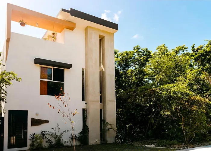 Relaxing Comfortable Jungle View Eklum Rivera Maya Pool Ac Gym Gated Community Alloggio in famiglia *