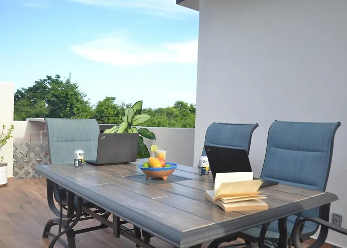 Relaxing Comfortable Jungle View Eklum Rivera Maya Pool Ac Gym Gated Community Alloggio in famiglia Puerto Morelos