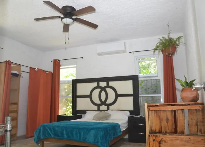 Relaxing Comfortable Jungle View Eklum Rivera Maya Pool Ac Gym Gated Community Alloggio in famiglia Puerto Morelos