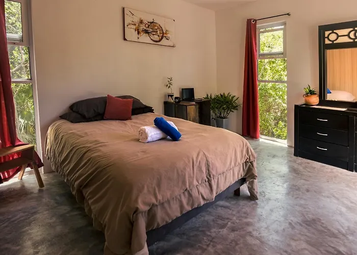 Relaxing Comfortable Jungle View Eklum Rivera Maya Pool Ac Gym Gated Community Puerto Morelos