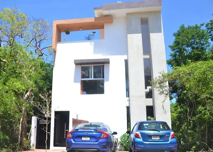 Relaxing Comfortable Jungle View Eklum Rivera Maya Pool Ac Gym Gated Community