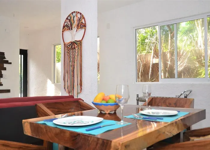Relaxing Comfortable Jungle View Eklum Rivera Maya Pool Ac Gym Gated Community Alloggio in famiglia Puerto Morelos