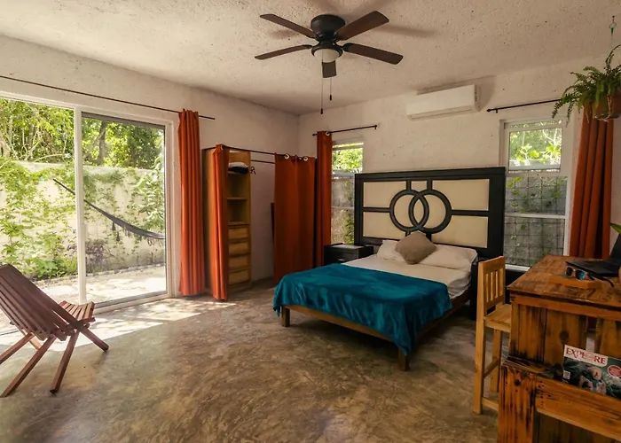 Relaxing Comfortable Jungle View Eklum Rivera Maya Pool Ac Gym Gated Community *