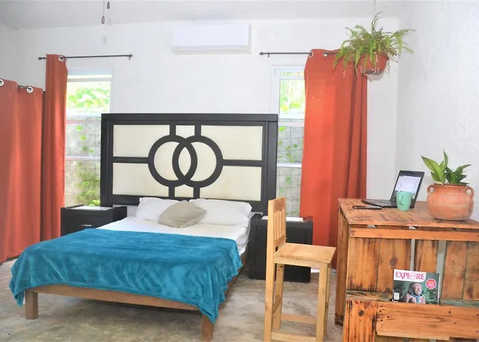 Relaxing Comfortable Jungle View Eklum Rivera Maya Pool Ac Gym Gated Community Puerto Morelos