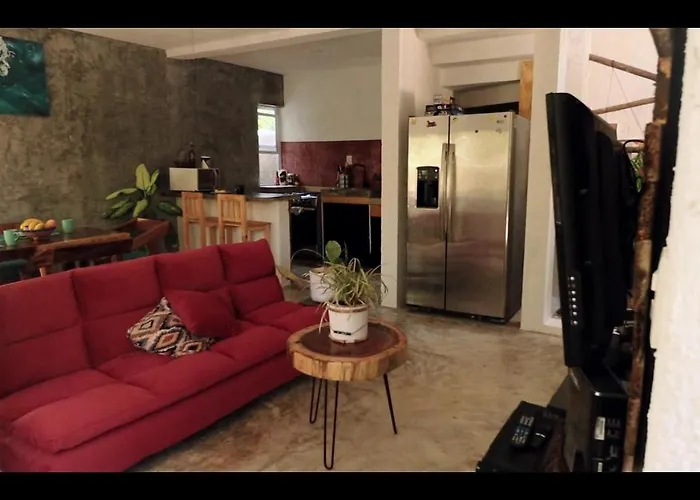 Relaxing Comfortable Jungle View Eklum Rivera Maya Pool Ac Gym Gated Community Puerto Morelos