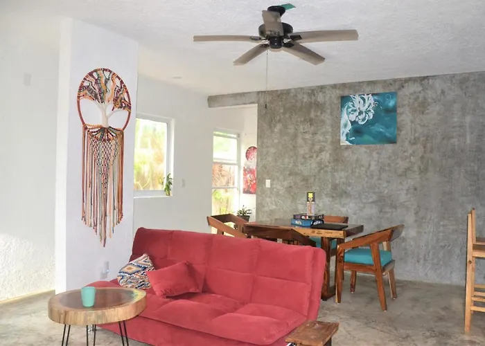 Relaxing Comfortable Jungle View Eklum Rivera Maya Pool Ac Gym Gated Community