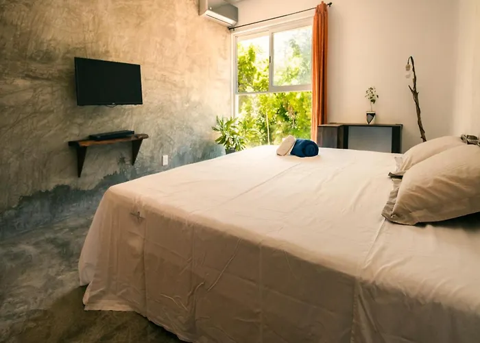 Alloggio in famiglia Relaxing Comfortable Jungle View Eklum Rivera Maya Pool Ac Gym Gated Community