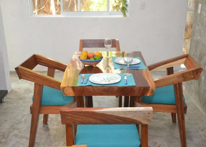 Alloggio in famiglia Relaxing Comfortable Jungle View Eklum Rivera Maya Pool Ac Gym Gated Community Puerto Morelos