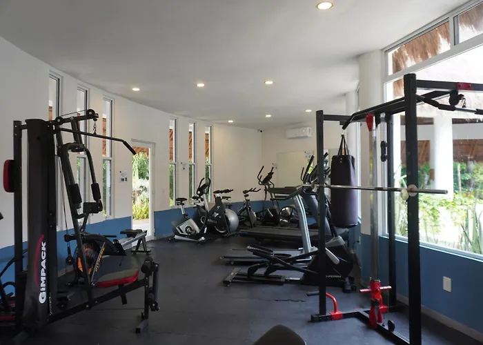 Alloggio in famiglia Relaxing Comfortable Jungle View Eklum Rivera Maya Pool Ac Gym Gated Community Puerto Morelos