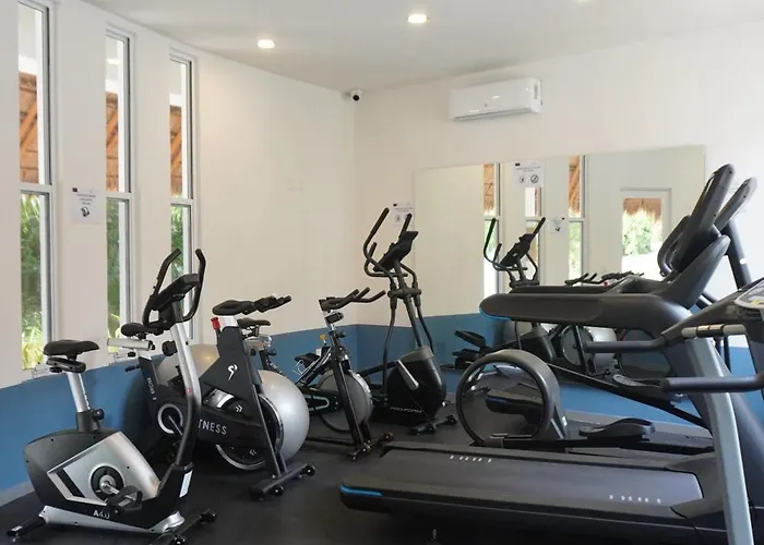 Relaxing Comfortable Jungle View Eklum Rivera Maya Pool Ac Gym Gated Community * Puerto Morelos
